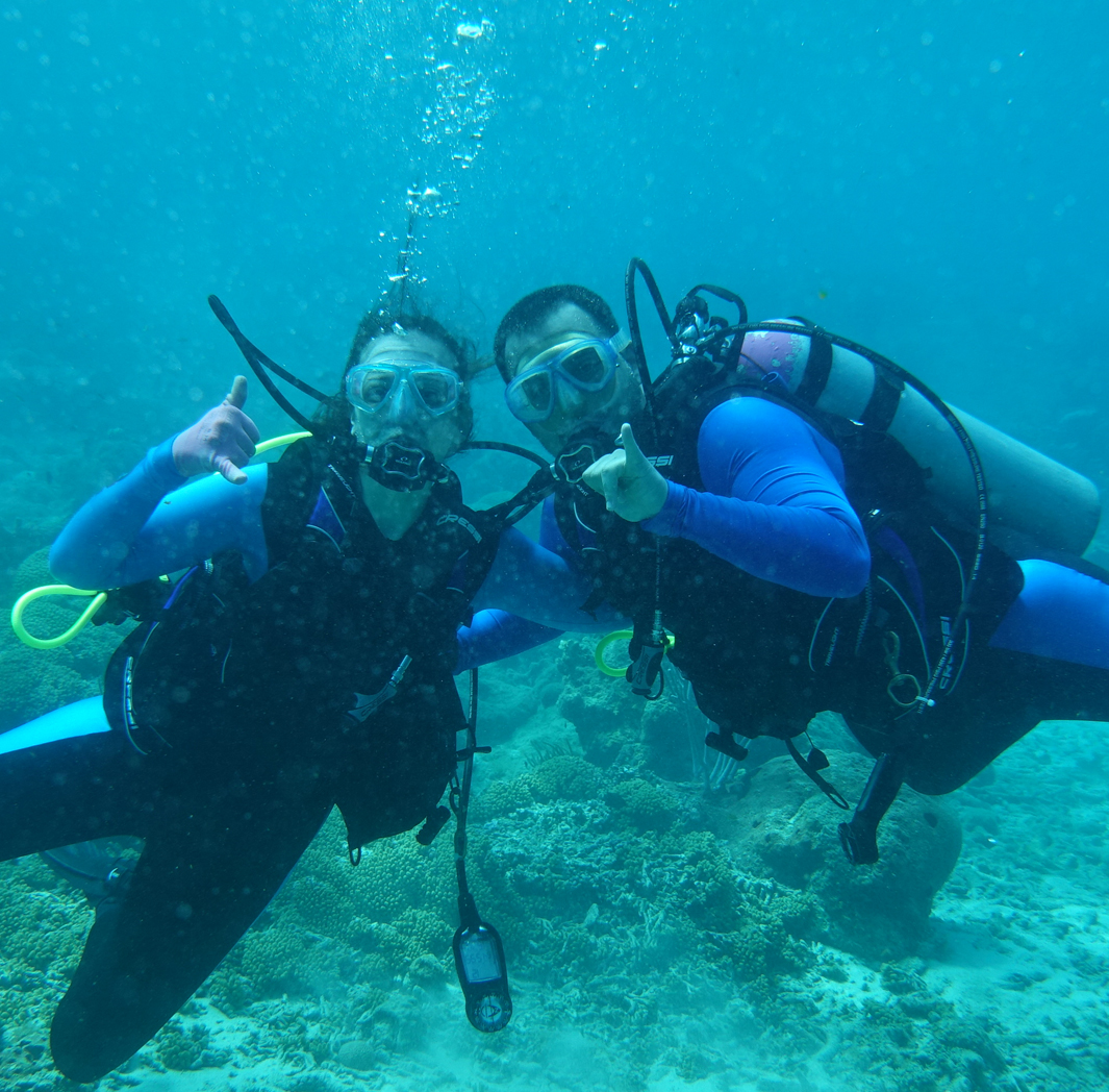 Photo of Adriana & Bruce Underwater